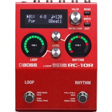 Boss RC-10R Yeni Ritmik Döngü Istasyonu, Modern Şarkı Sanatçıları Için, Kırmızı