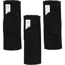 Stella Belli Stellabelli BANDANA,%100 Pamuk Cırt Bantlı, Biyeli, Havlu Kafa - Saç ve Makyaj Bandı | 3 Lü Set