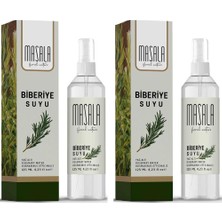 Masala Biberiye Suyu 125 ml x 2 Adet - Rosemary Floral Water -Biberiye Suyu Sebum ve Yağ Dengeleyici