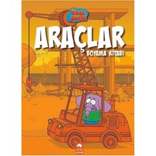 Eksik Parça Çocuk Kral Şakir Araçlar Boyama Kitabı
