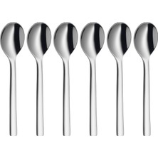 Wmf 6 Parça Espresso Kaşığı Seti, 11 Cm, Cromargan® Yüksek Kaliteli Parlak Paslanmaz Çelik, Bulaşık