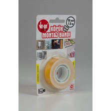 Ve - Qe Ve-Qe BA5000190015-3AC Köpük Montaj Bandı-3 (Ağır), 19 mm x 1.5m