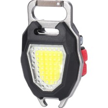 Hero Xmldünyası W5154 Şarjlı 6 Aydınlatma Mod Mıknatıslı Cob LED Işldak Anahtarlık