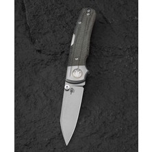 Bestech Knives Bestech Tonıc BT2204A Titanyum+Siyah Micarta Kaplama Sap M390 Çelik Çakı
