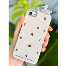 Go Aksesuar Iphone6-7 - 8 - Se 2020 - Se 2022 ile Uyumlu Koala 3D Oyuncak Figürlü Tasarım Kılıf