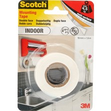 Scotch Fix Iç Montaj Bandı 4496G-1915-P, 19 mm x 1,5 M, 1 Rulo/paket (Ambalaj Farklı Olabilir)