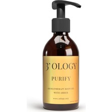 3'ology Aromatherapy Body Oil With Amber, 250 ml