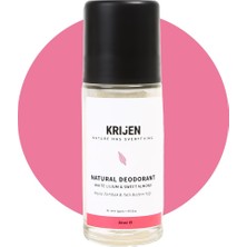 Krijen Beyaz Tatlı Badem Roll-On Deodorant 50 ml - Bitkisel Ter Kokusu Önleyici