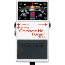 Boss Tu-3 Akort Cihazı Pedal, Beyaz
