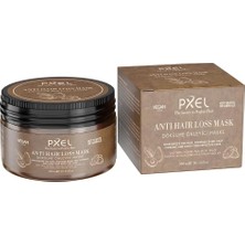 Pxel Dökülme Önleyici Saç Maskesi 300 ml – Kafein, Biotin ve Bitkisel Protein Içerikli | Incelen, Za