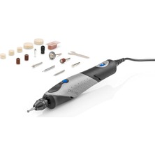 Dremel 2050 Stylo+ Çok Amaçlı El Motoru, 15 Aksesuarlı, Oyma, Cam Gravürleme, Takı Yapımı ve D