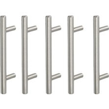 ALMITAL 5 Adet Keijo Inox 160MM Paslanmaz Kulp (Mobilya, Dolap Kulbu, Kulp Modeli)