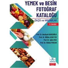 Yemek ve Besin Fotoğraf Kataloğu Ölçü ve Miktarlar