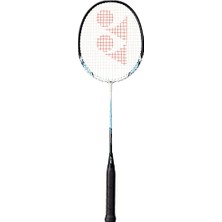 Yonex Kas Gücü 2 Badminton Önceden Telli Raket (Beyaz/mavi) (Ug4)