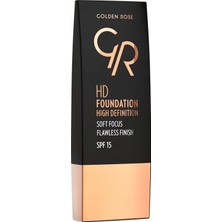 Golden Rose Hd Foundation NO:103 Almond 1 Paket