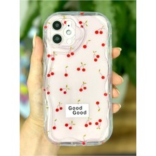 Go Aksesuar Iphone 12 ve 12 Pro ile Uyumlu 3D Desenli Silikon Kılıf