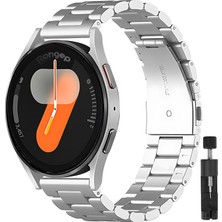 Rongep ile Uyumlu Kısaltma Aparatlı 20MM Çelik Kordon Watch 7/6/5/4 Serisi (40MM/44MM
