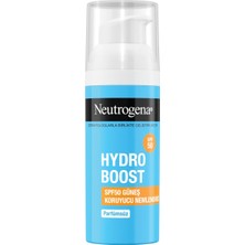 Neutrogena – Nemlendirici Fluid Hydro Boost Spf 50 (50 ml Pompalı Şişe) — Hyalüronik Asit, Provitami