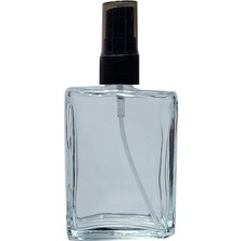 Paradise 10 Adet 100 ml Boş Parfüm Şişesi Siyah Renk Sprey Valfli 8697431704568