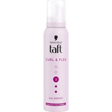 Taft Curl & Flex Saç Köpüğü 150 ml