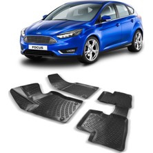 Hero Ford Focus 2 2005-2010 Arası 3D Oto Paspas Seti - PRA-1708446-7670 ile Uyumlu
