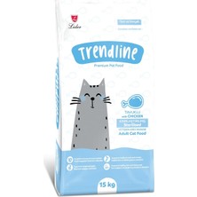Trendline Yetişkin 27/10 Kısırlaştırılmış Tavuklu Kedi Maması 15 kg
