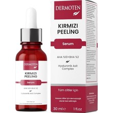 Dermoten Kırmızı Peeling Serum 30 ml
