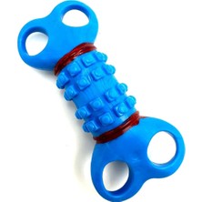 Tasma Market 12CM Yassı Kemik Köpek Diş Kaşıma Oyuncağı Mavi