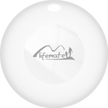 Lifemate Lifetag Android ile Uyumlu Tag Google Için Lisanslı Akıllı Takip Cihazı - Beyaz (Sade
