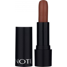 Note Cosmetics Deep Impact Lipstick 09 Spicy Nude Kremsi Dokulu Yarı Parlak Ruj, Kahverengi