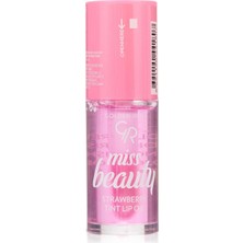 Golden Rose Miss Beauty Tint Oil - 01 Strawberry - Renk Değiştiren Dudak Yağı