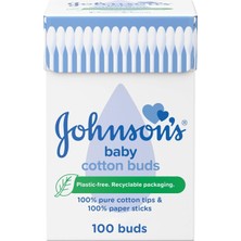 Johnson's Baby Kulak Çubuğu 100'LÜ