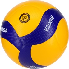 Mikasa Sports Üniseks Yetişkin V200W Voleybol,yellow,einheitsgröße