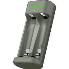 Gp E221 USB Şarj Cihazı (Pilsiz Model) 2 Kanallı Hem Aa Hemde Aaa Şarjlı Piller Için