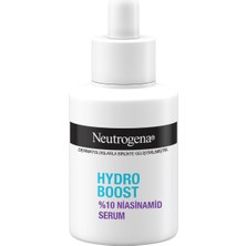 Neutrogena Hydro Boost Serum%10 Niasinamid (30 ml Pipetli Şişe) – Hyalüronik Asit ve Niasinamid Içer