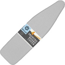 Savuk Ütü Masası Örtüsü ve Pedi Standart Boyut Silikon Kaplamalı 4 Katlı 38 x 137 cm Ekstra Ağır Hiz