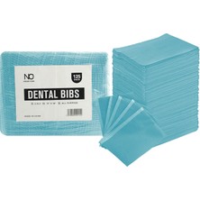Nosad Care 13 "x 18" Diş Önlükleri Tek Kullanımlık 125'LI Paket - Yumuşak ve Su Geçirmez Diş Hekimi
