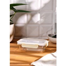 Emsan Soft 640 ml Borosilikat Saklama Kabı
