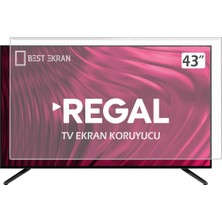 Hero Regal 43A11750 Tv Ekran Koruyucu - Regal 43" Inç 108CM Tv Koruyucu