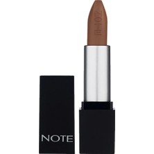 Note Cosmetics Mattever Lipstick 02 Spring Dress Yarı Mat Saten Bitişli Ruj, Kahverengi