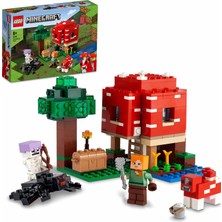 Lego® Minecraft® Mantar Evi 21179 – Macera Oyunlarını Seven Çocuklar Için Oyuncak Ev Içeren Yaratıcı