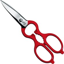 Zwilling Kitchen Shears Çok Amaçlı Makas, Paslanmaz Çelik, Kırmızı