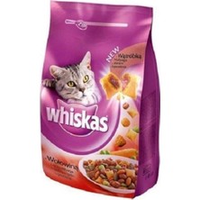 Whiskas Biftekli ve Havuçlu Yetişkin Kedi Maması 1,4 kg