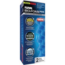 Fluval Bio-Foam Köpük Filtre, Büyütülmüş Yüzey, Fluval 207 ve 307 Dış Filtre Için, 2'li Paket