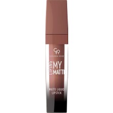 Golden Rose Liping My Matte Likit Ruj No: 15 - Suya Dayanıklı Ultra Mat Ruj
