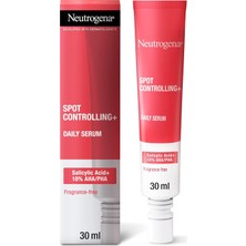 Neutrogena Sivilce Karşıtı ve Peeling Etkili Serum Aha Pha ve Salisilik Asit Içerikli Arındırıcı Yüz