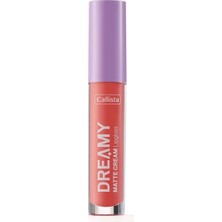 Callista Dreamy Matte Cream Mat Görünümlü Lipgloss 206 My Kingdom, Pembe