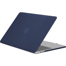 Buff Labs Blogy MacBook Pro 14.2 Inç ile Uyumlu Crystal Fit Kılıf (Lacivert)