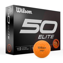 Wilson Wılson Fifty Elite Golf Topları - 12'li Paket, Sarı
