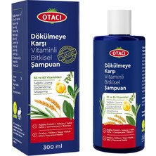 Otacı Dökülmeye Karşı Vitaminli Bitkisel Şampuan